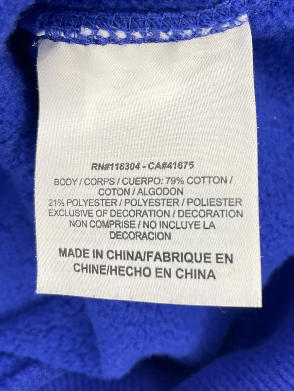 Converse Kids Cobalt Blue Full-Zip Hoodie-Small